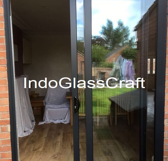 Harga pintu geser aluminium Partisi aluminium pintu geser