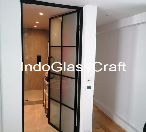Harga pintu kamar mandi aluminium Partisi aluminium pintu kamar mandi